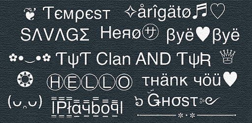 Cool text, symbols, letters, emojis, nicknames PC screenshot Cool text, symbols, letters, emojis, nicknames PC screenshot