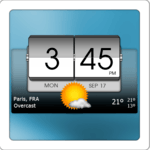 3D Flip Clock & Weather icon