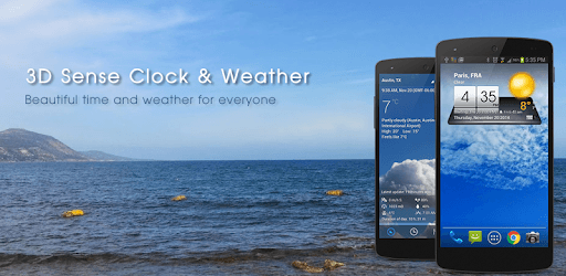 3D Sense Clock & Weather PC screenshot