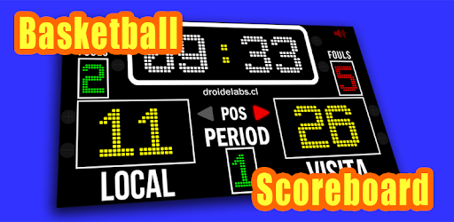 Basketball Scoreboard PC screenshot
