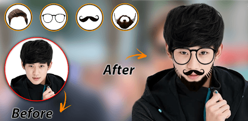 Boys Beard Photo Editor : Men hairstyle , mustache PC screenshot
