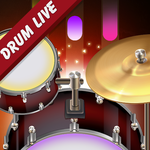 Drum Live: Real drum set drum kit music drum beat icon