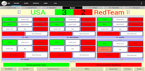 Volleyball Stat! PC screenshot Volleyball Stat! PC screenshot