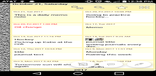 Memo Journal PC screenshot Memo Journal PC screenshot