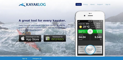 KayakLog PC screenshot