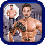 Men Body Styles SixPack tattoo - Photo Editor app icon