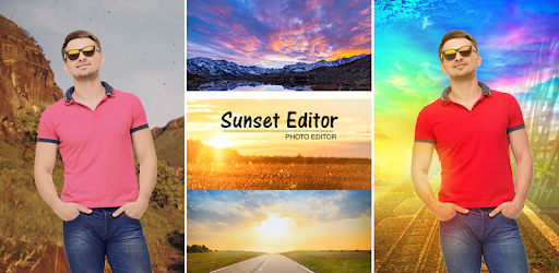 Sunframe -Auto Sunrise Sunset Beach background app PC screenshot
