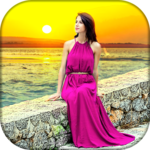 Sunframe -Auto Sunrise Sunset Beach background app for PC