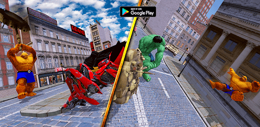 Incredible Grand Hero Monster: City Robot War PC screenshot