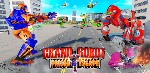 Grand Robot Prison Escape Jail Break Robot Games PC screenshot
