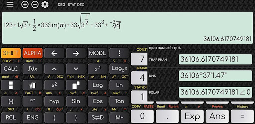 Calculator Classwiz fx 991ex 570ex 500es Simulator PC screenshot
