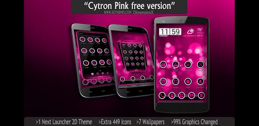 Cytron Pink Theme for NEXT PC screenshot Cytron Pink Theme for NEXT PC screenshot
