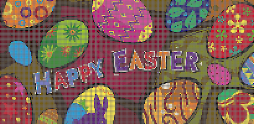 Color By Number pixel Art Sandbox Coloring Easter PC screenshot