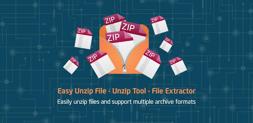 Easy Unzip File - Unzip Tool - File Extractor PC screenshot