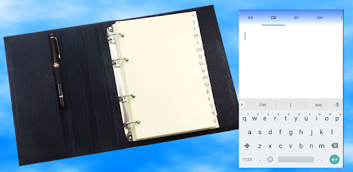 Alphabetical Notepad PC screenshot