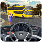 Real Off road Tour Coach Bus Simulator 2017 icon