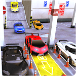 Sports Car Parking 3D & Luxury Car Driving Test icon