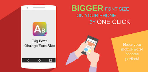 Big Font - Change Font Size PC screenshot Big Font - Change Font Size PC screenshot