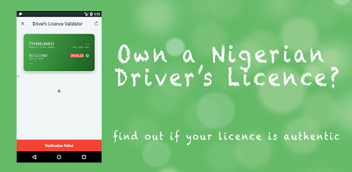 Nigerian Drivers Licence & Number Plate Validator PC screenshot