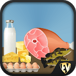 Protein Rich Food Diet Recipes Offline, Deficiency icon