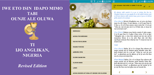 Yoruba Liturgy (Church of Nigeria, Anglican Comm) PC screenshot