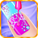 Nail Paint Salon Makeover : Girls Fashion Game icon