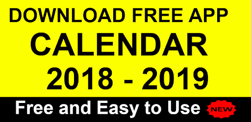 Free Calendar 2018 To Organize PC screenshot