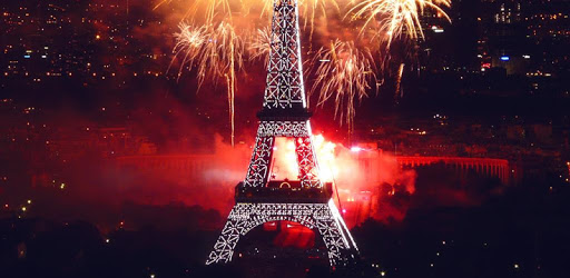 Eiffel Tower Fireworks PC screenshot
