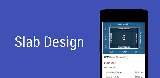 RCC Slab Design - Civil Engineering PC screenshot