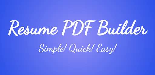 Resume PDF Maker PC screenshot