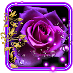 Purple Roses live wallpaper for PC Purple Roses live wallpaper for PC