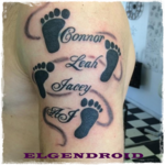 Lettering Name Tattoo Art Design for PC