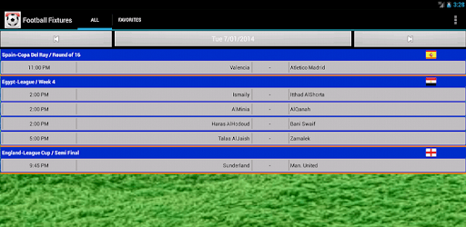 Football Fixtures PC screenshot Football Fixtures PC screenshot