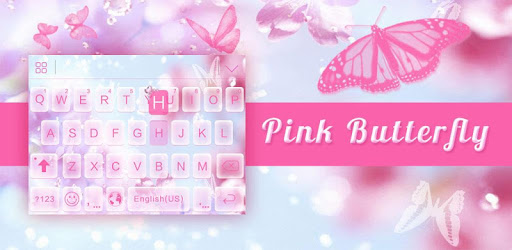 Pink Butterfly iKeyboard Theme PC screenshot Pink Butterfly iKeyboard Theme PC screenshot