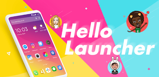 Hello Launcher - Doll Emojis & Themes PC screenshot