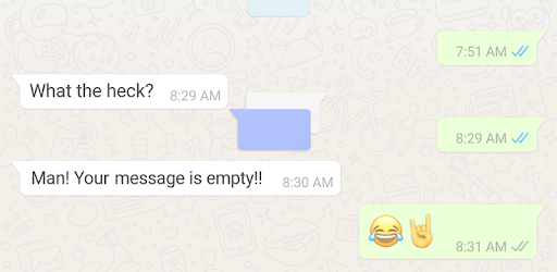 Empty Text - Send Blank Texts PC screenshot