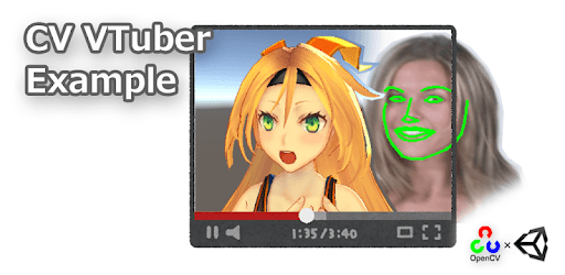 CV VTuber Example PC screenshot