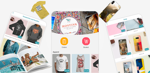 Print T-shirts & More, design, customize - Mostink PC screenshot