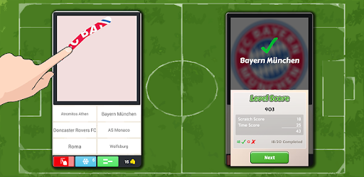 Football Logo Quiz Scratch The Premier League club PC screenshot