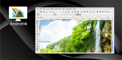 AndroInk graphics editor PC screenshot