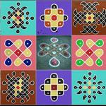 Latest Kolam & Rangoli Design With Dots Video 2018 icon