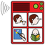 AAC speech communicator icon