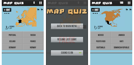 Map Quiz PC screenshot