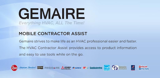 GEMAIRE HVAC Contractor Assist PC screenshot