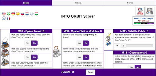 FLL INTO ORBIT Scorer PC screenshot