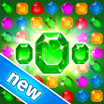 Treasure Hunters: free match3 gems Merry Christmas icon