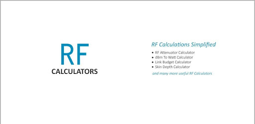 RF Calculators PC screenshot