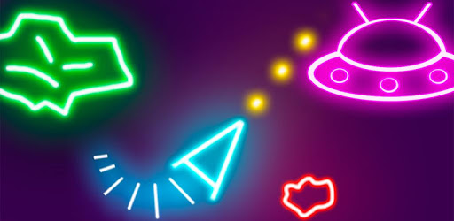 Glow Asteroids Meteor Shooter PC screenshot