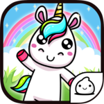 Merge Unicorn - Kawaii Idle Evolution Clicker Game icon