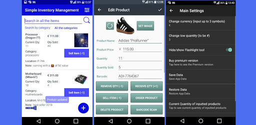 Simple Inventory Management PC screenshot Simple Inventory Management PC screenshot